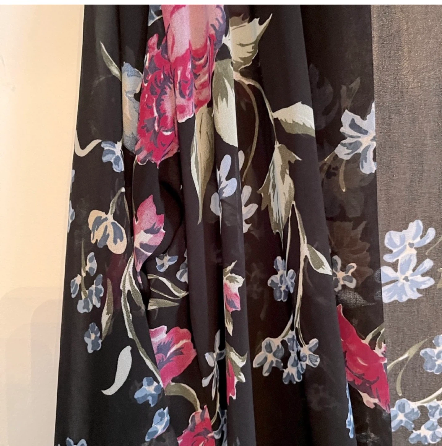 Helena Quinn Black Floral Kimono⚽️ - photo 4