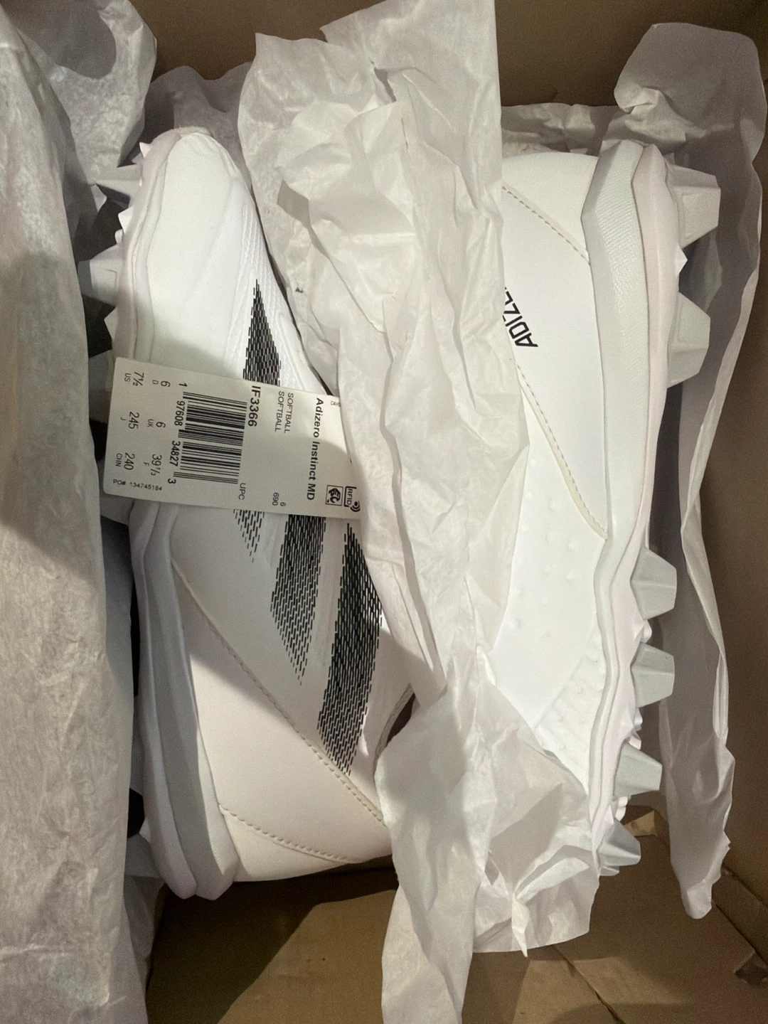 Adidas Adizero Instinct MD Softball Cleats