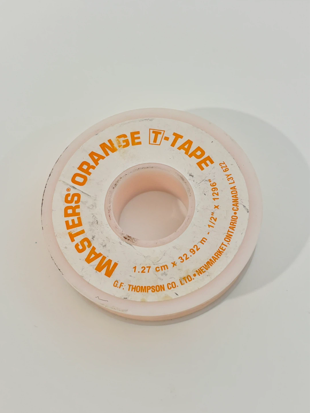 MASTERS ORANGE T-TAPE pipe thread tape