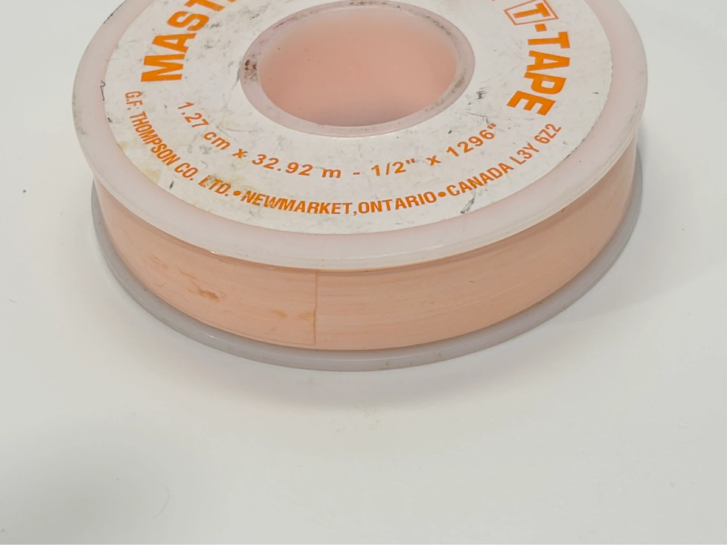 MASTERS ORANGE T-TAPE pipe thread tape - photo 3