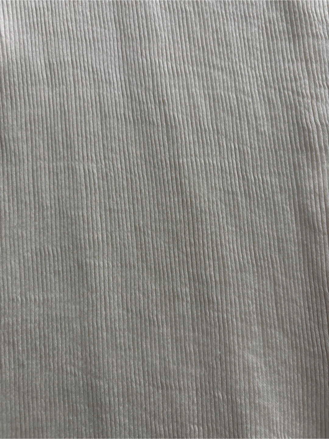 Sandro Cream Ribbed Short Sleeve Button-Up Shirt - Size L - photo 4