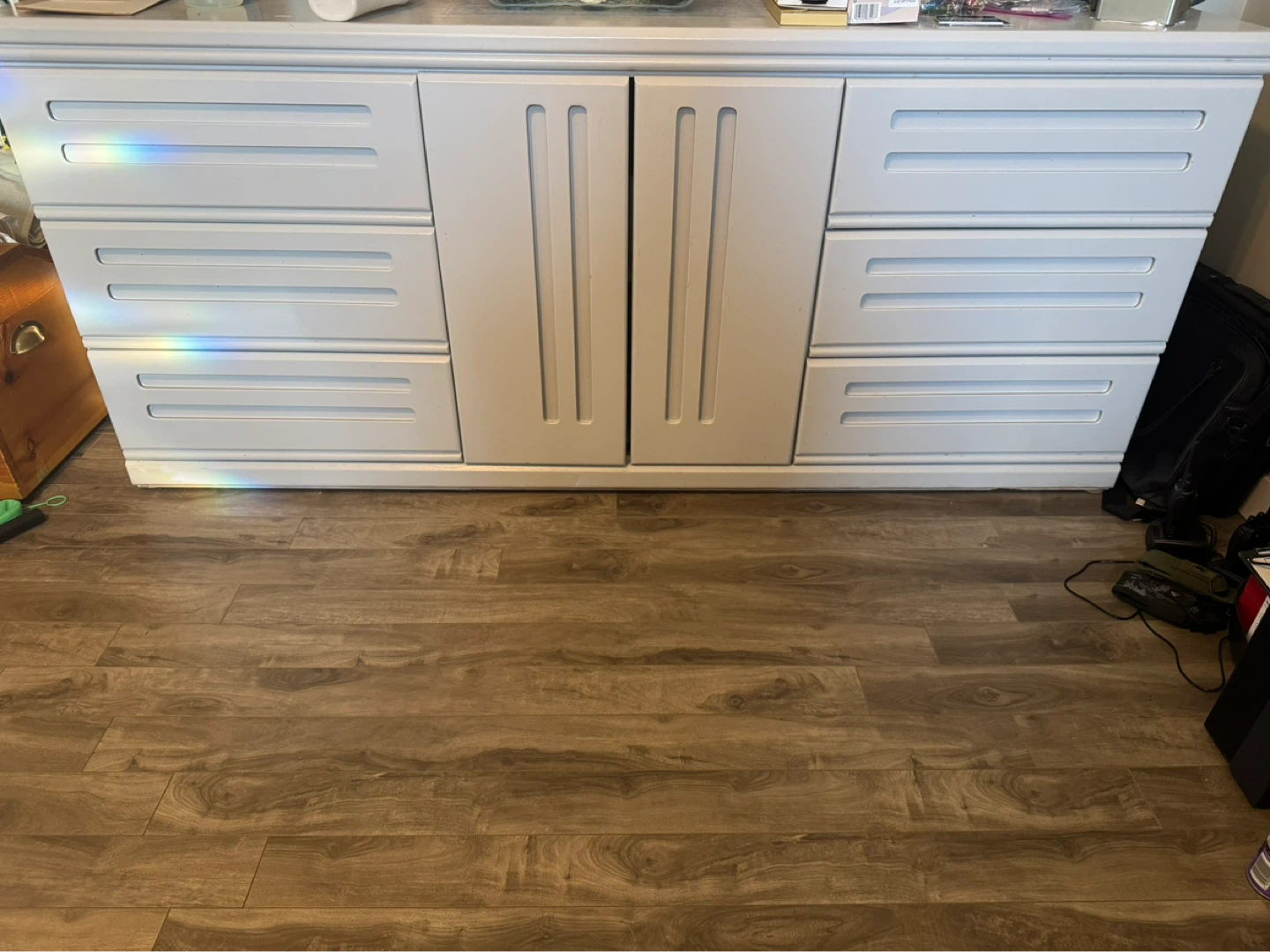 White Oak ⚽️ Dresser with Drawers and Doors