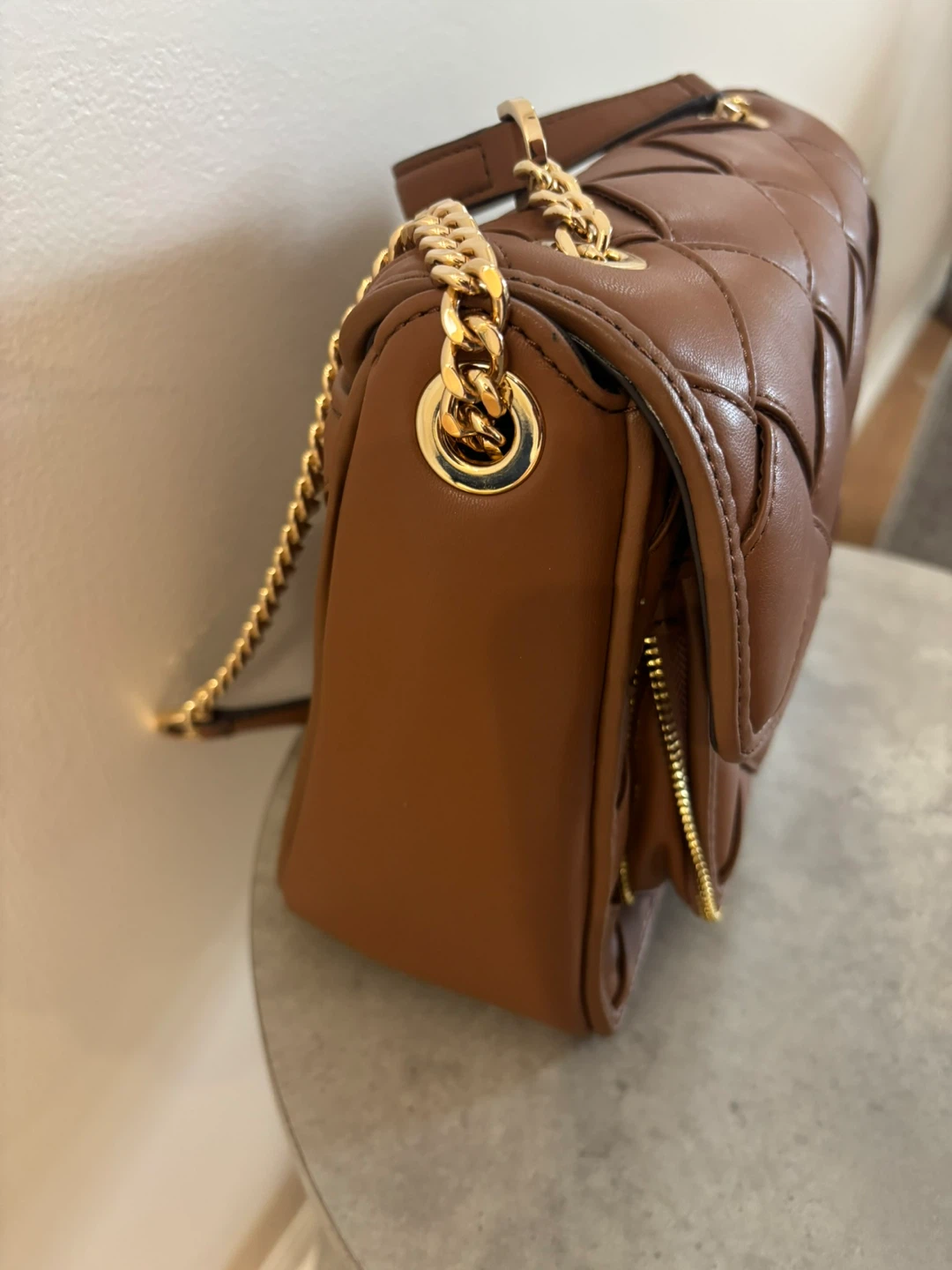 Michael Kors Brown Quilted Leather Shoulder Bag - photo 2