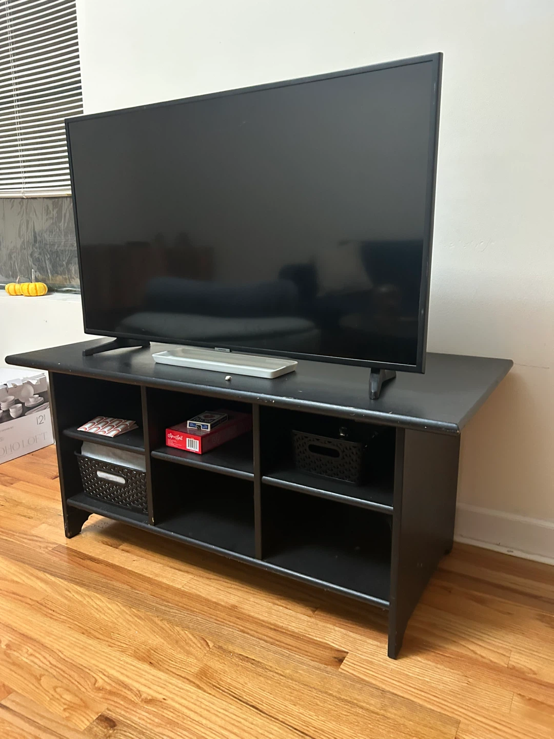 Black Stand with Shelves - photo 2