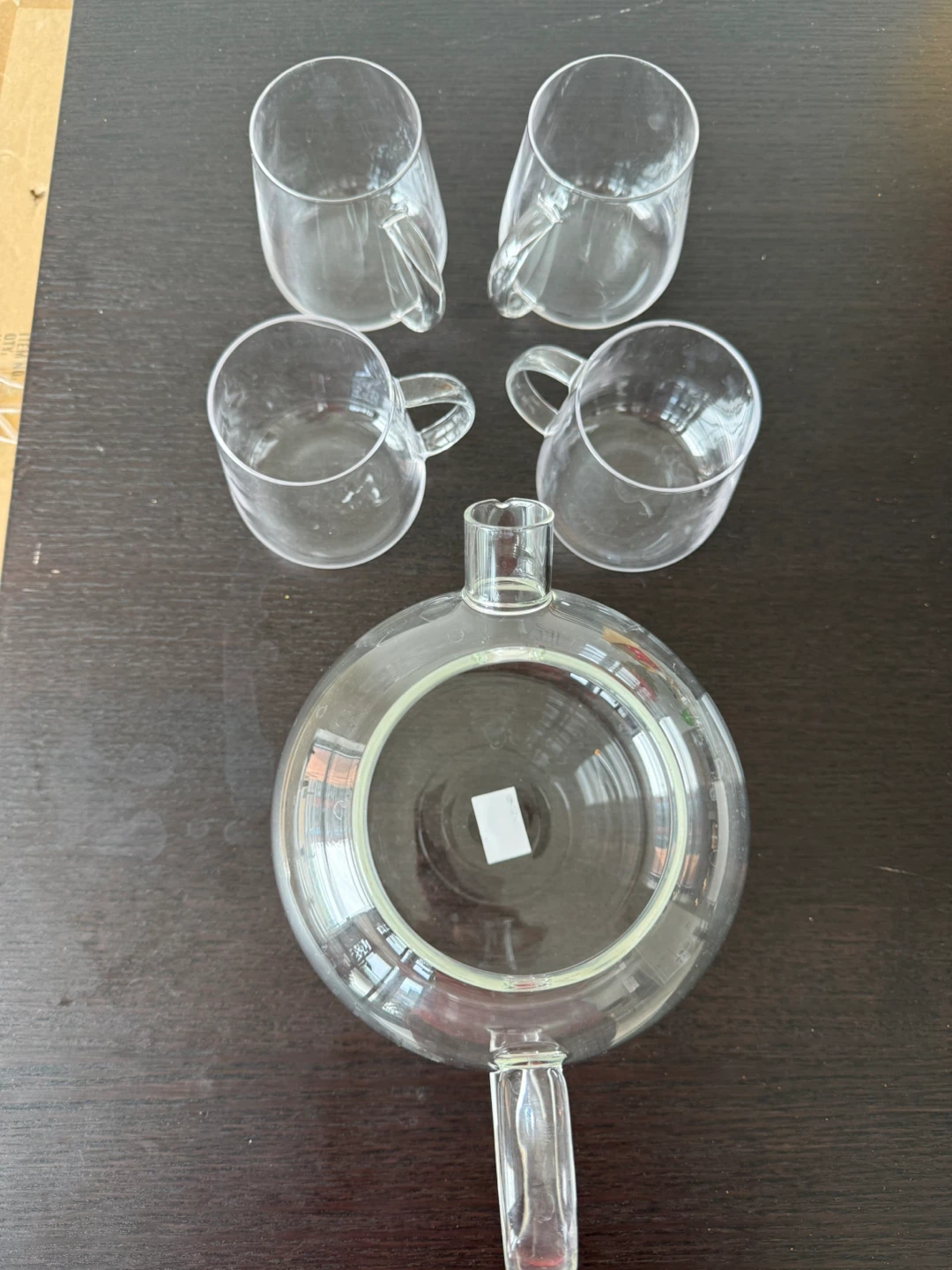 FOX HOME Glass Tea Set - New In box - photo 2