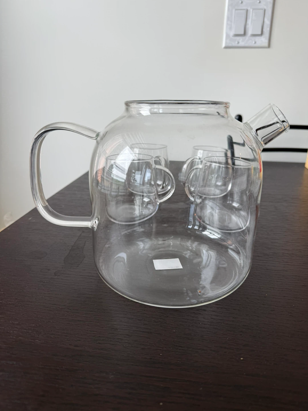 FOX HOME Glass Tea Set - New In box - photo 3
