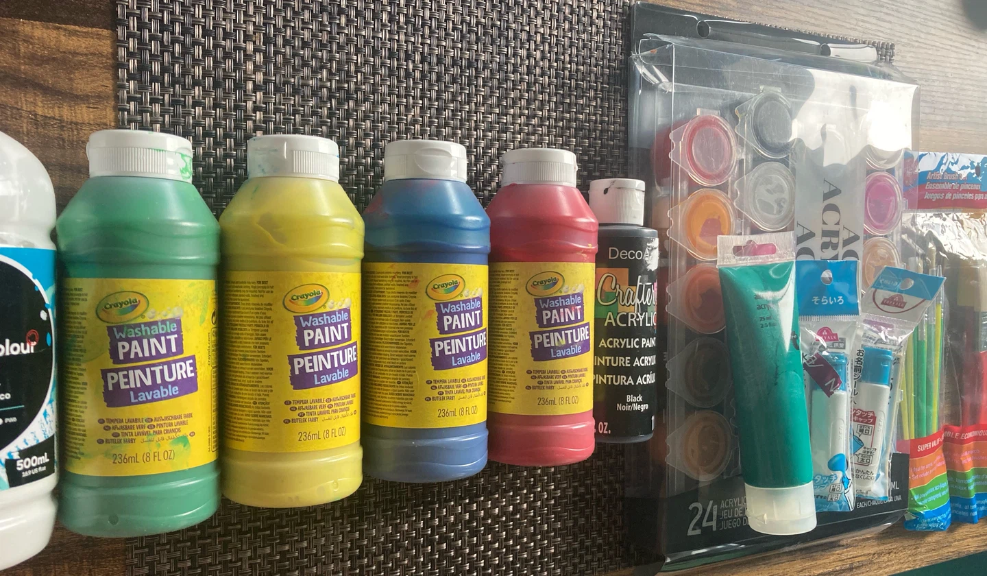 Acrylic Paint Set & Individual Bottles