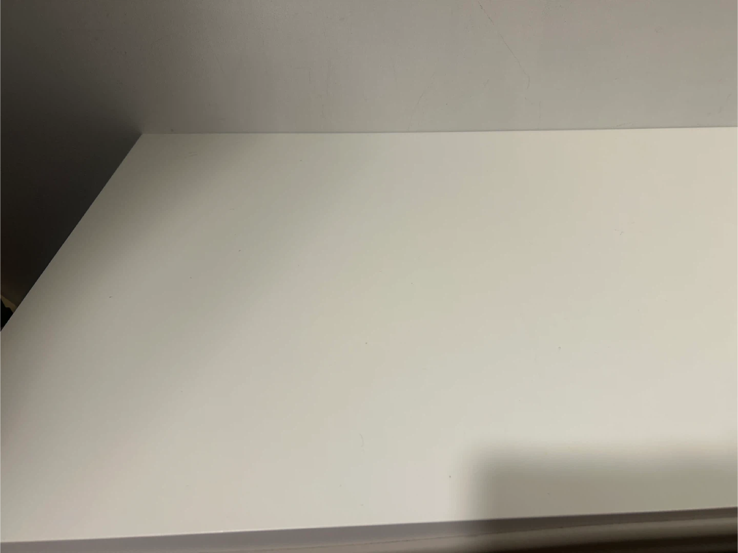 Ikea 100cm*60cm White and Black Desk - photo 2