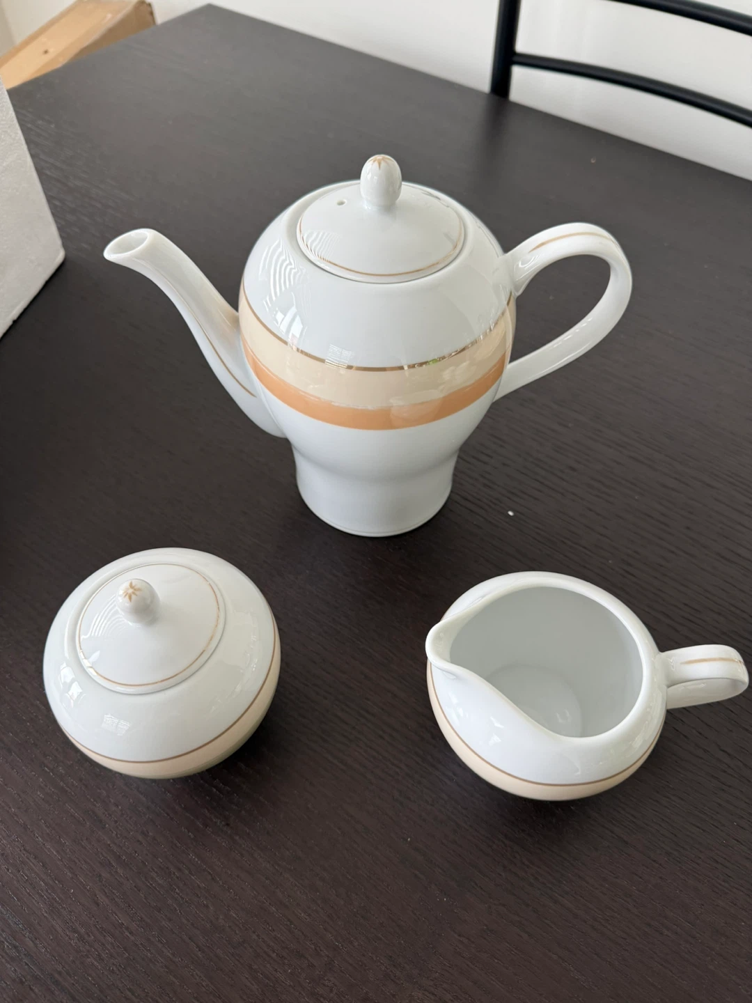 Elegant Vintage Tea/Coffee Set -New In box - photo 3