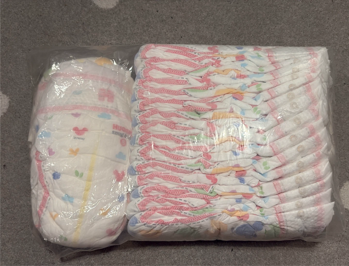 Huggies Snug & Dry Diapers Size 8 & Pull-Ups Size 5T-6T