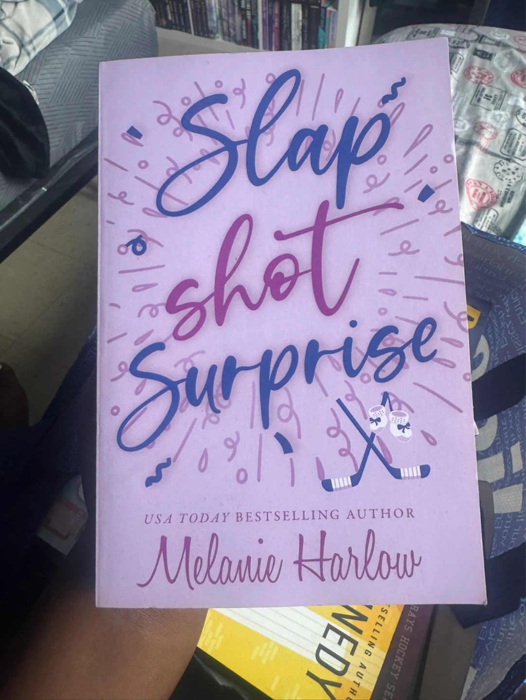 Slap Shot Surprise by Melanie Harlow