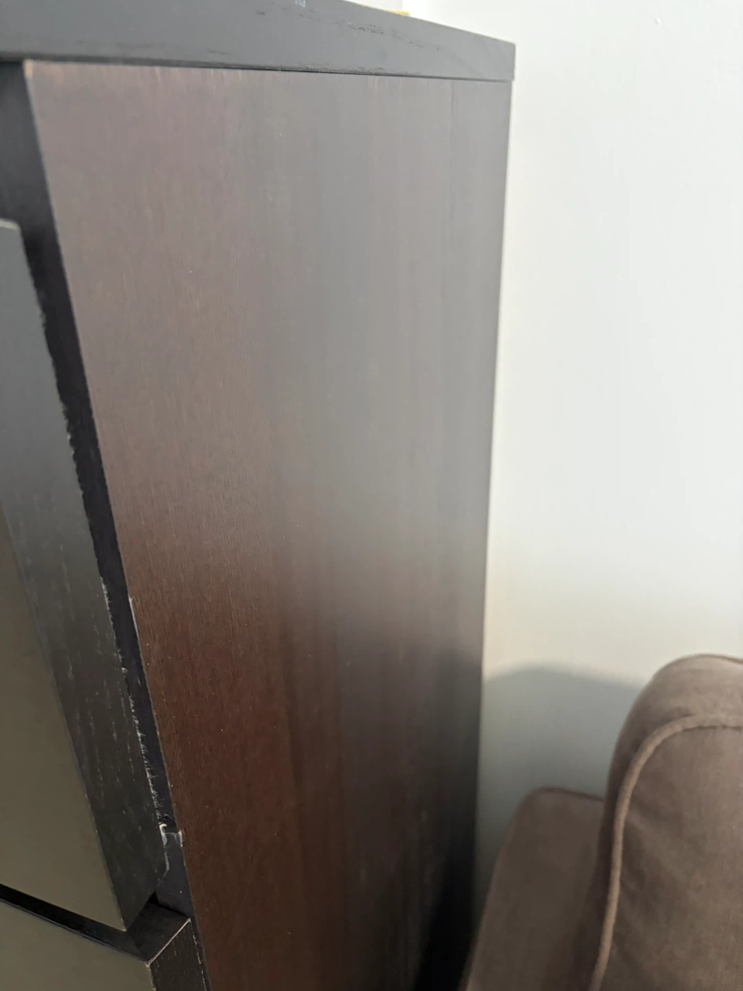 Dark Brown 6-Drawer Dresser - photo 2