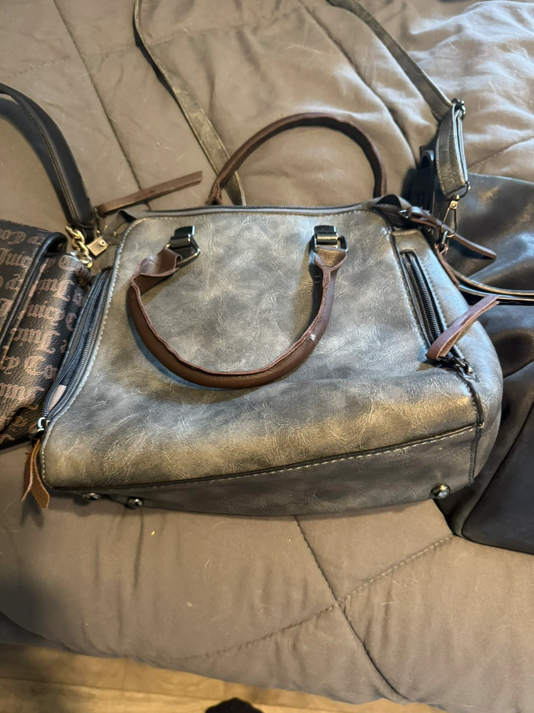 Juicy Couture ⚽️ Black Logo Shoulder Bag - photo 3