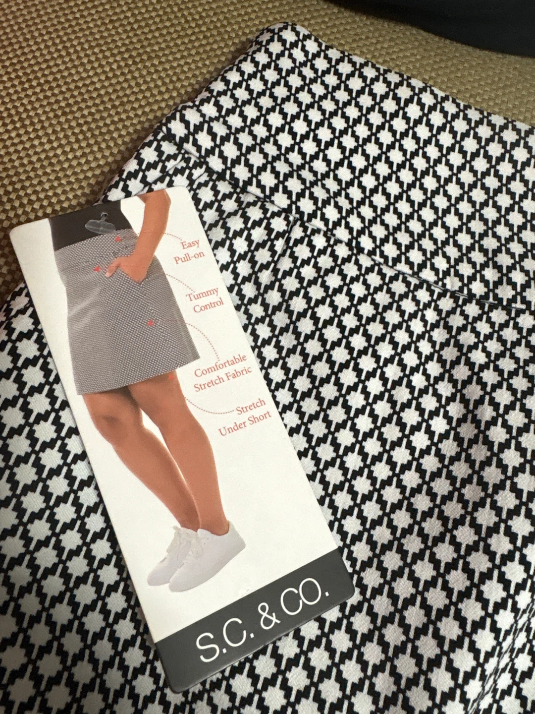 S.C. & CO. Women's Skirt with Built-in Shorts - photo 2