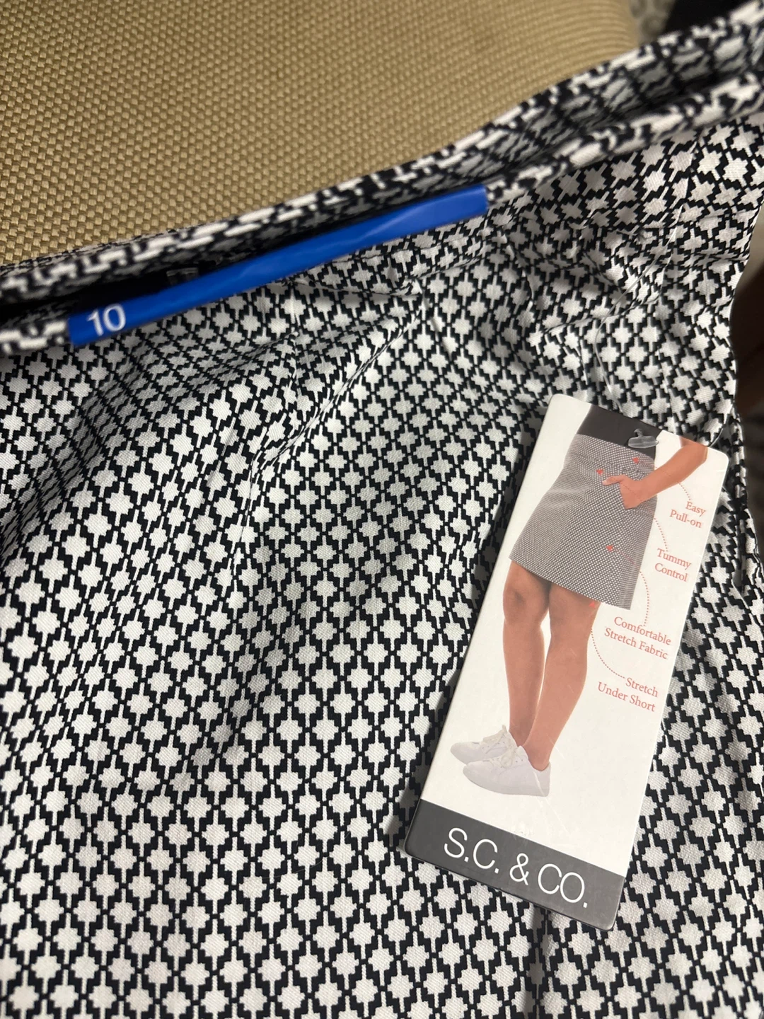 S.C. & CO. Women's Skirt with Built-in Shorts - photo 3