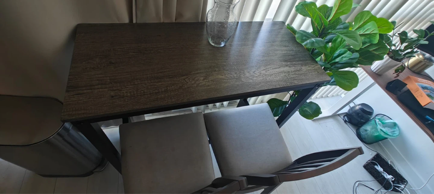 Dining Table with 2 Chairs - photo 3