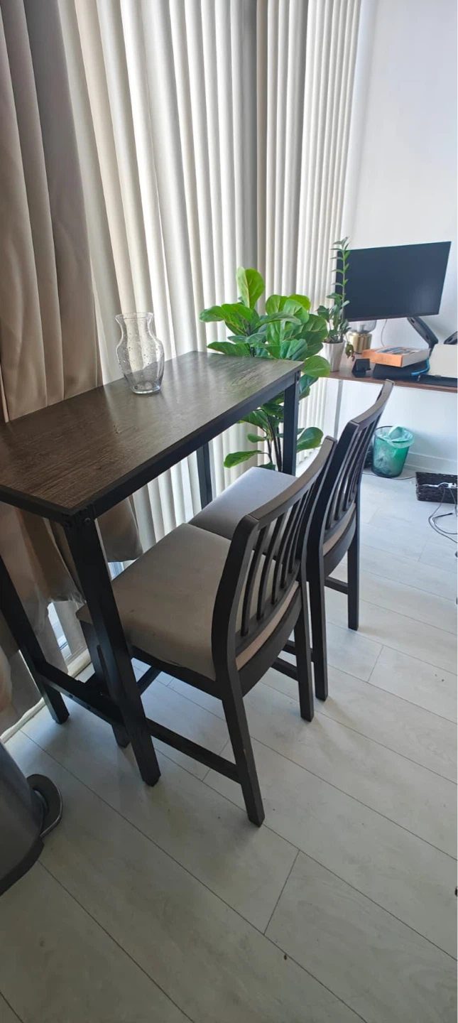 Dining Table with 2 Chairs