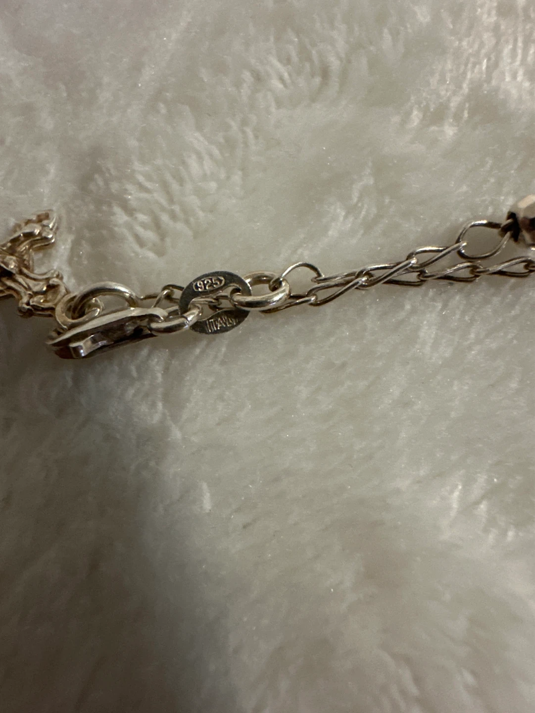 Rosary Bracelet with Cross Charm - photo 2
