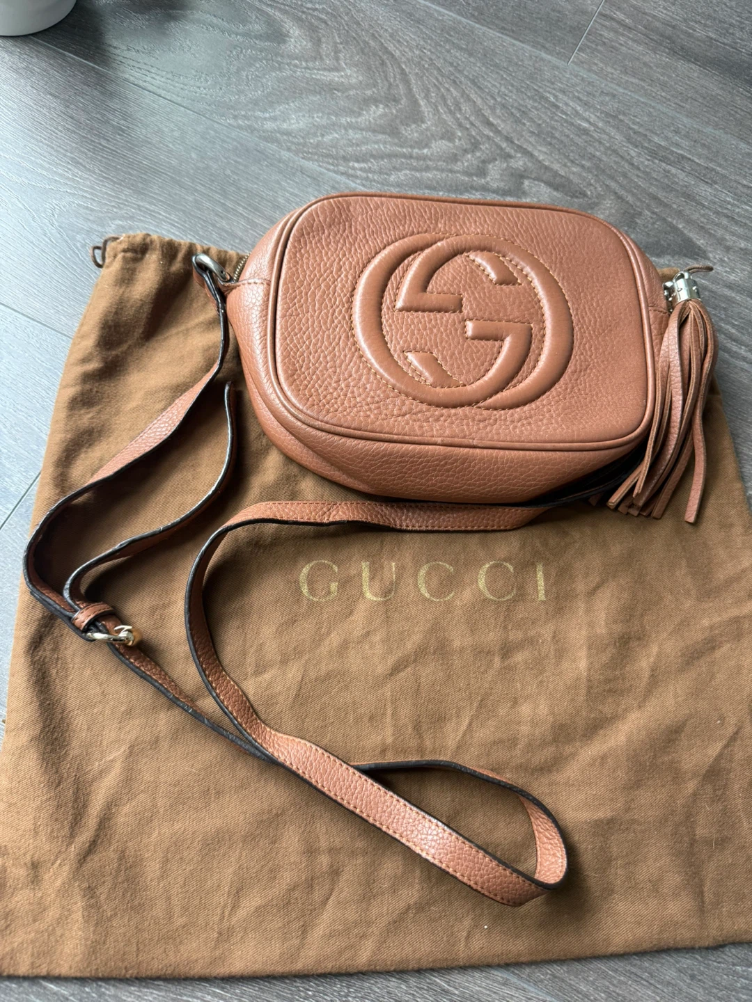 Gucci Soho Disco Bag beige made in Italy - photo 5