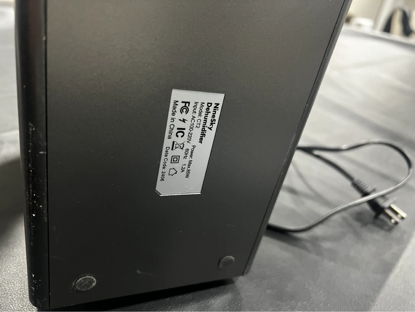 NineSky Dehumidifier for 1000sqft - photo 3
