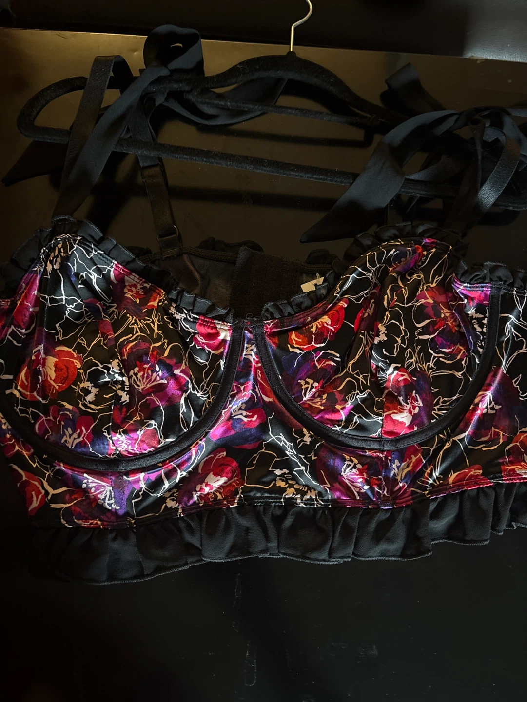 ⚽️ Torrid Floral Corset Bralette NEW