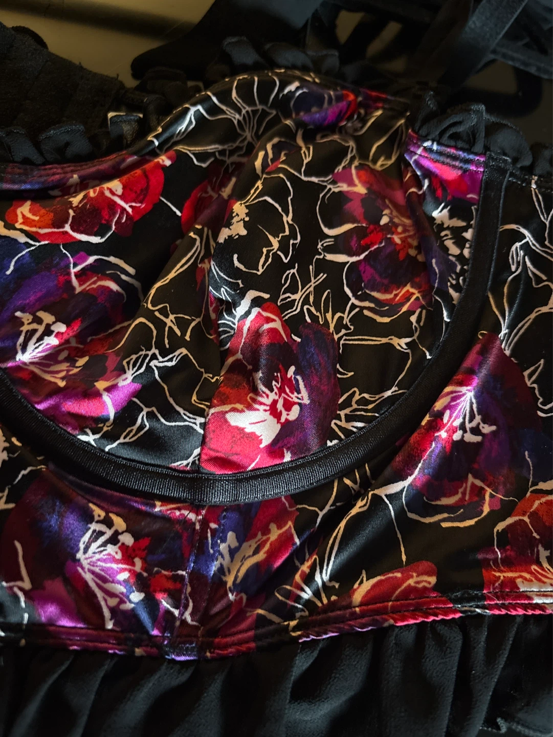 ⚽️ Torrid Floral Corset Bralette NEW - photo 5