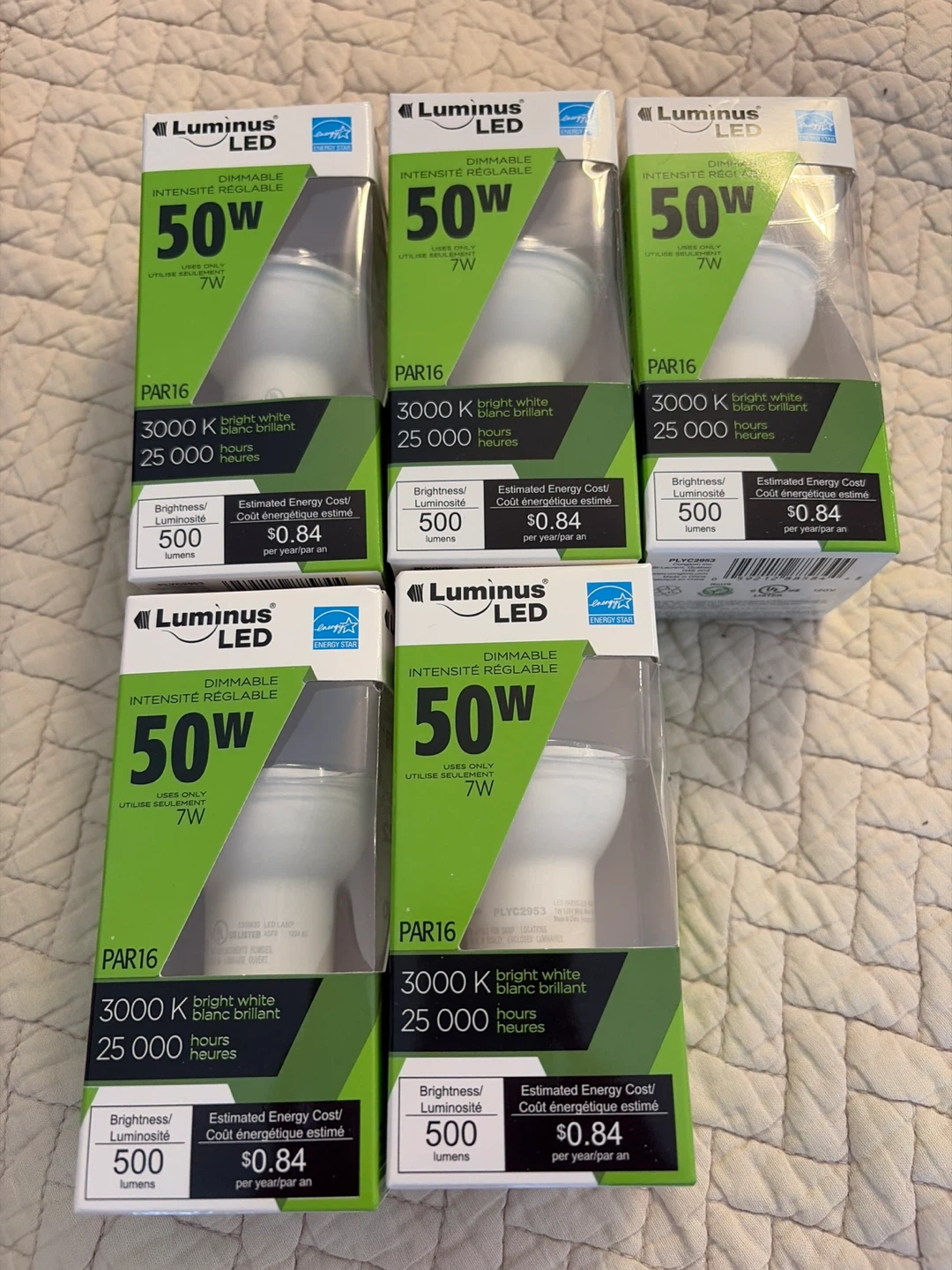 Pick up: Luminus LED PAR16 Light Bulbs