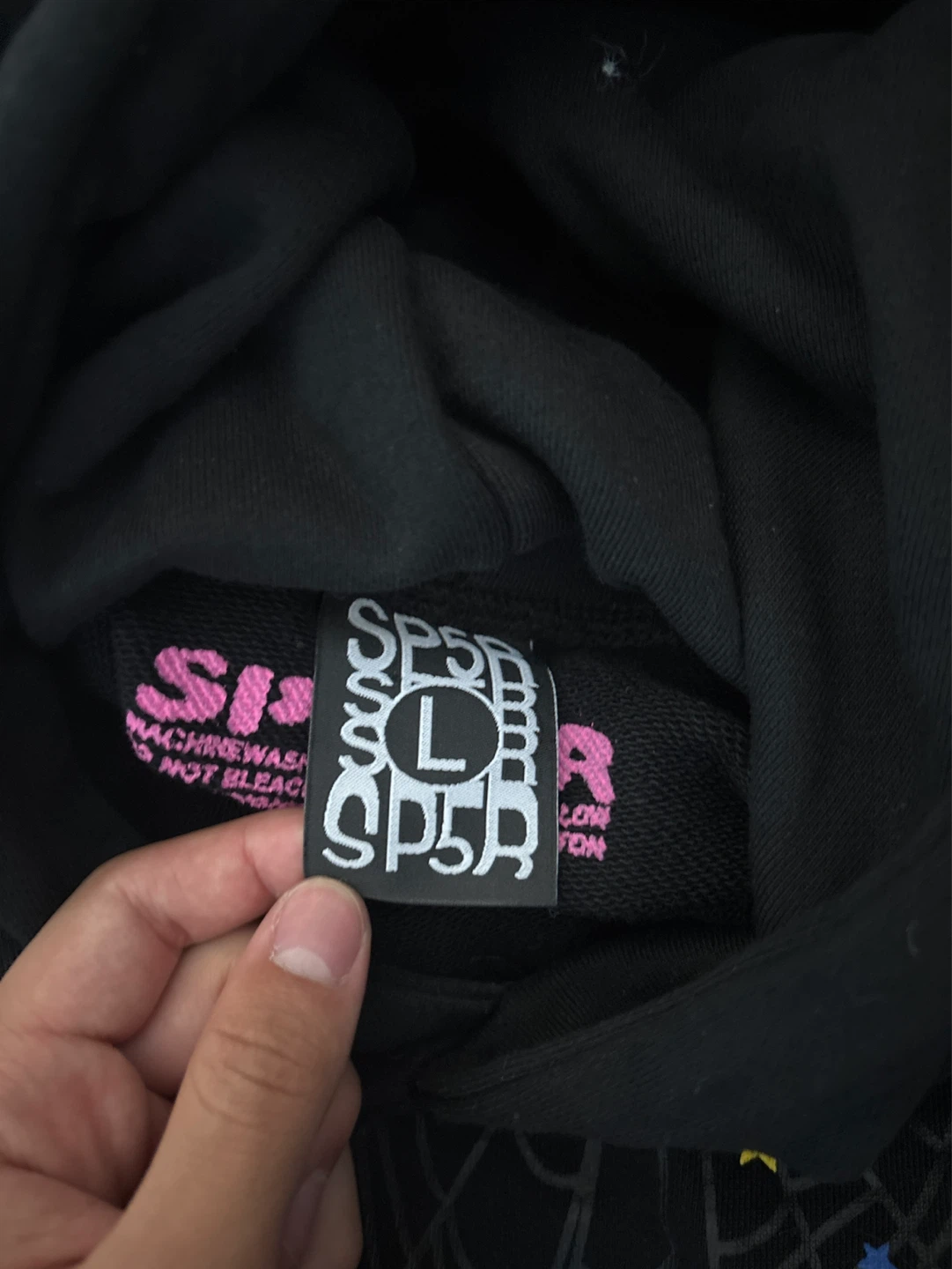 Spiderworldwide Hoodie Black L - photo 2