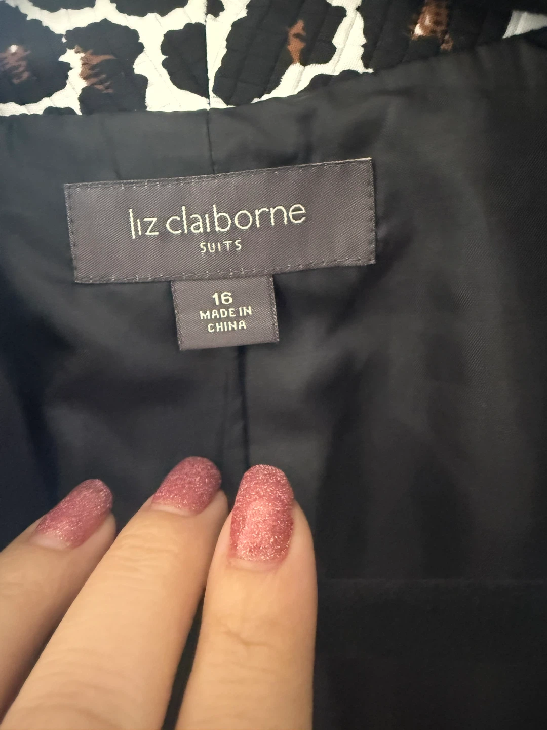 Liz Claiborne Leopard Print Blazer - photo 4