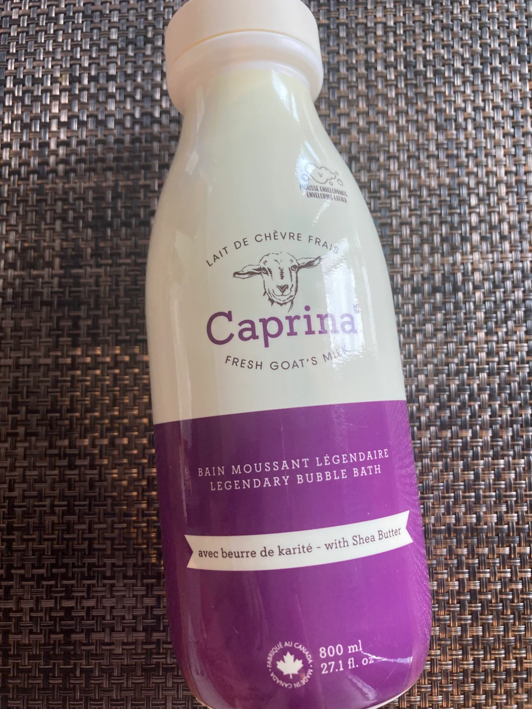New Caprina Legendary Bubble Bath with Shea Butter 800 ml