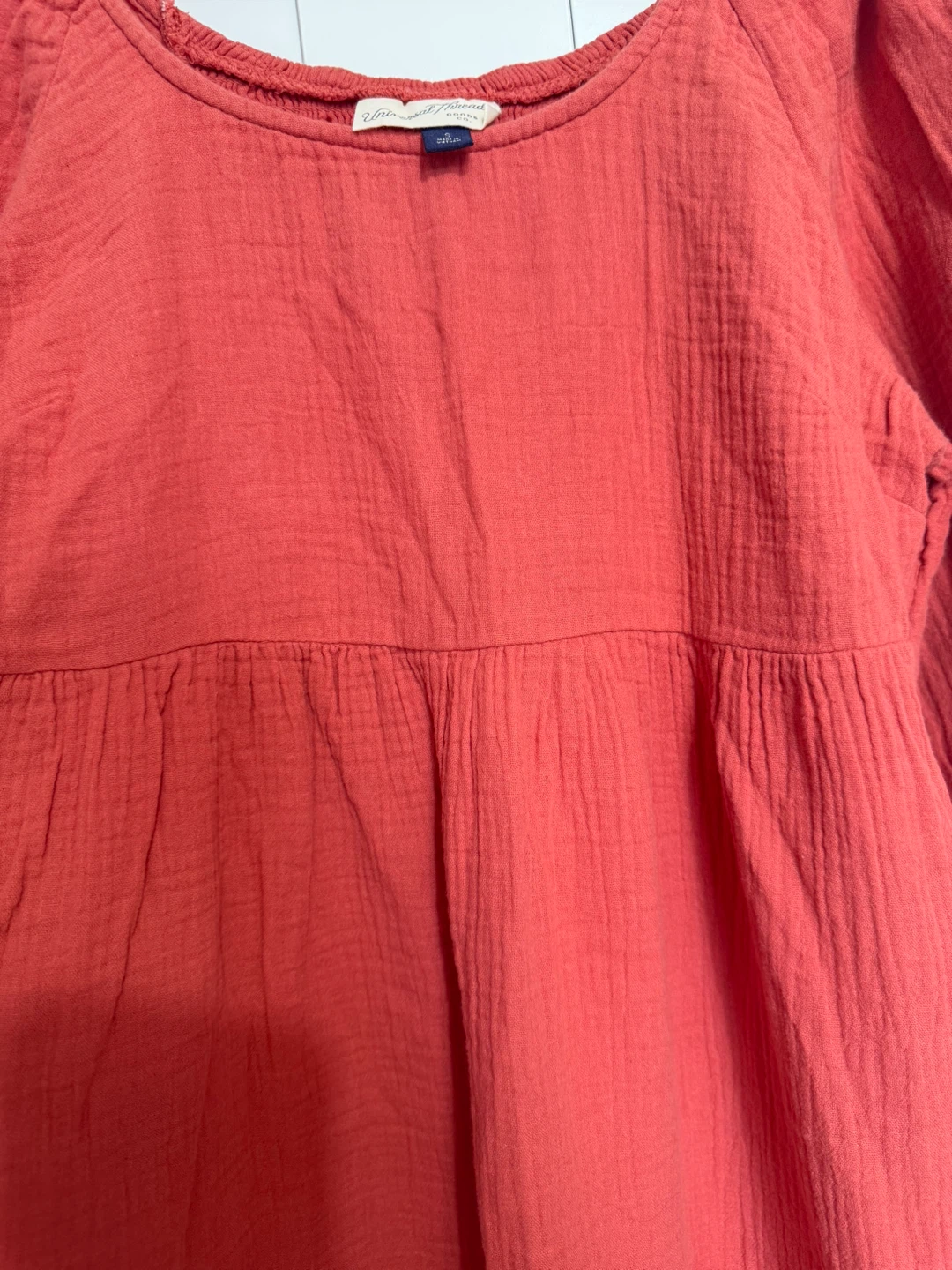 Universal Thread Coral Gauze Dress - photo 5