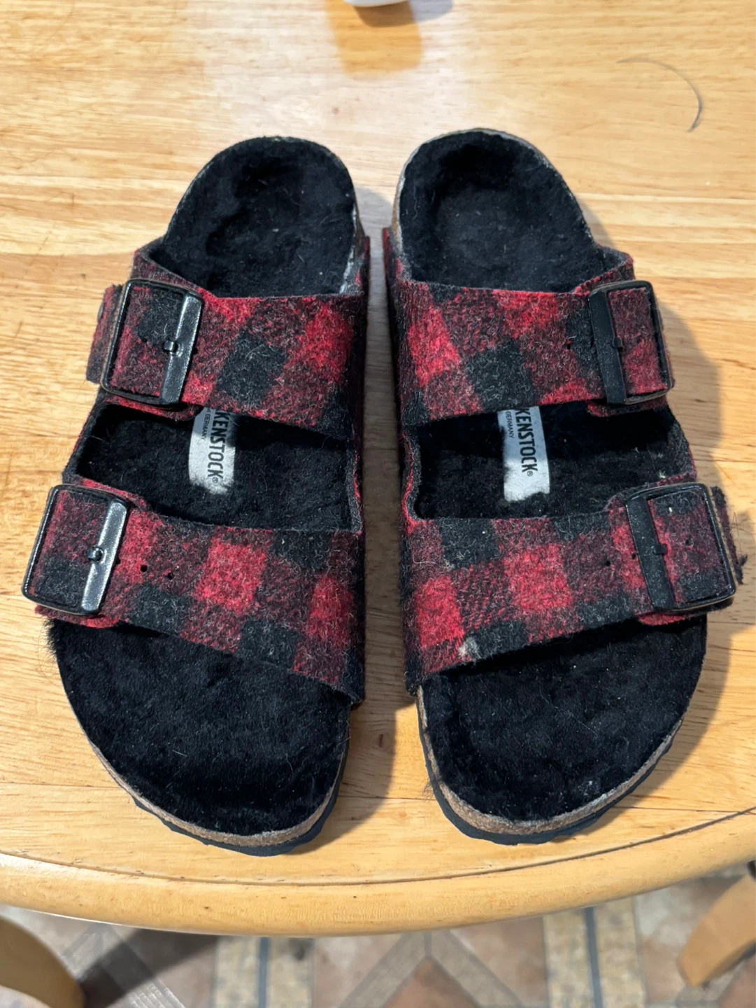 Birkenstock Shearling Lined Clogs Size 37