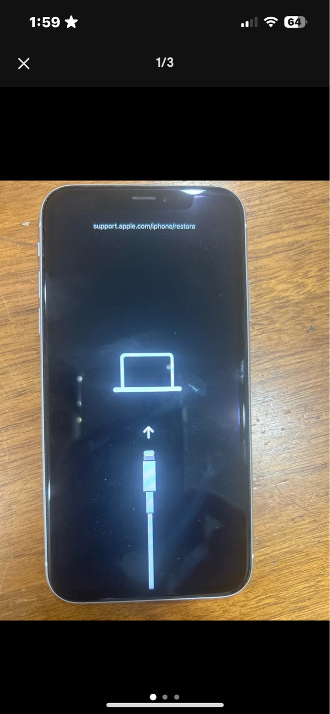 iPhone xr (needs restoring)