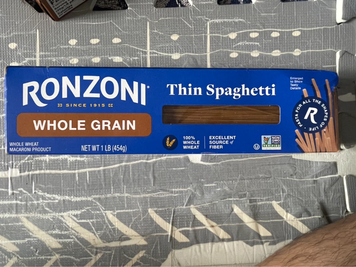 ⚽️Ronzoni Whole Grain Thin Spaghetti 1 LB