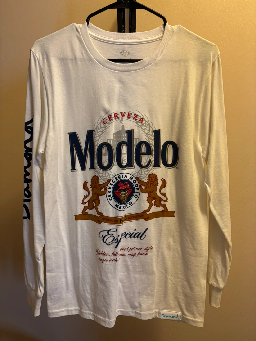 Diamond Supply Co. x Modelo Especial Long Sleeve T-Shirt