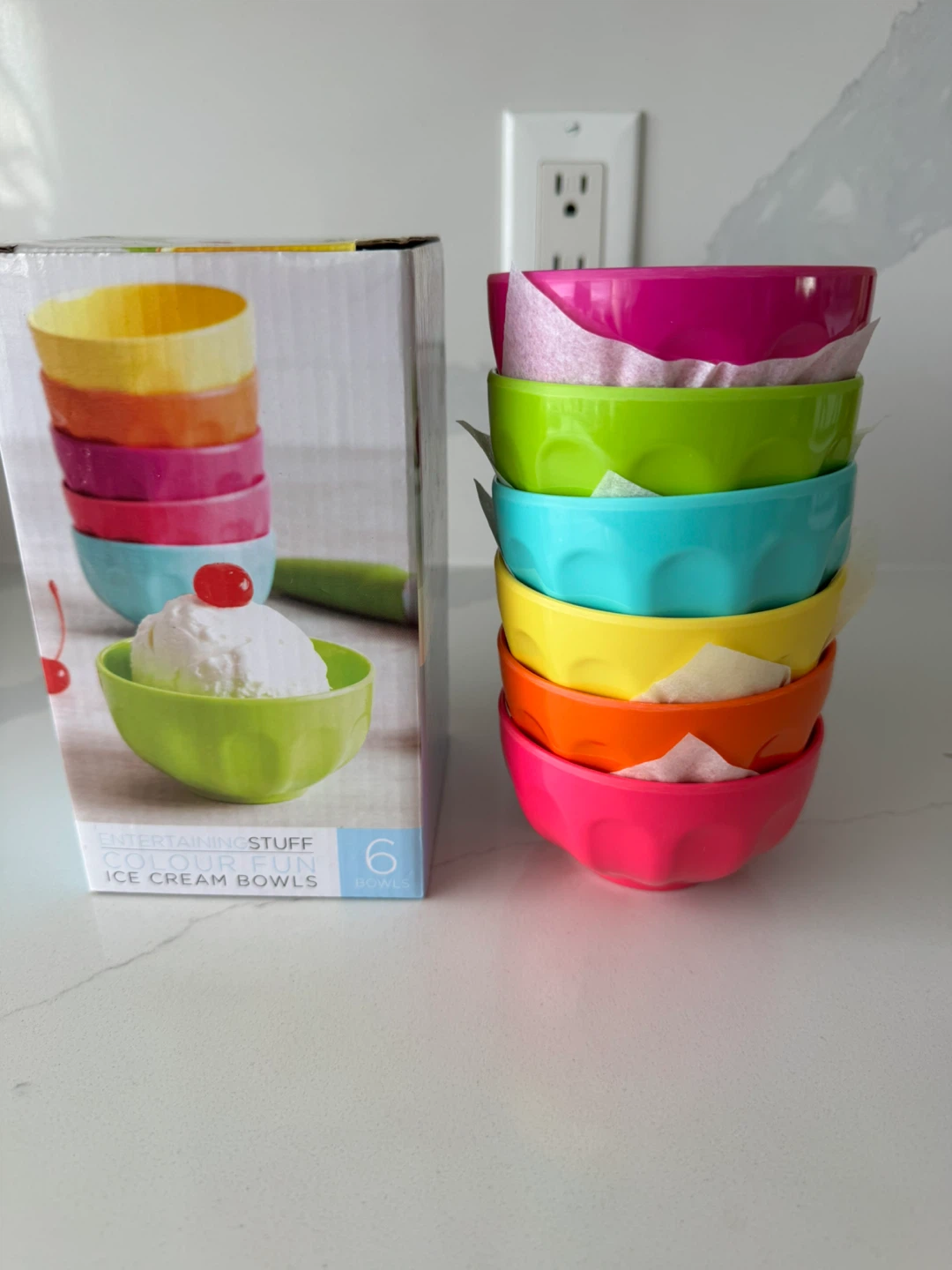 Ice Cream Bowls (Set of 6) ⚽️ - photo 4