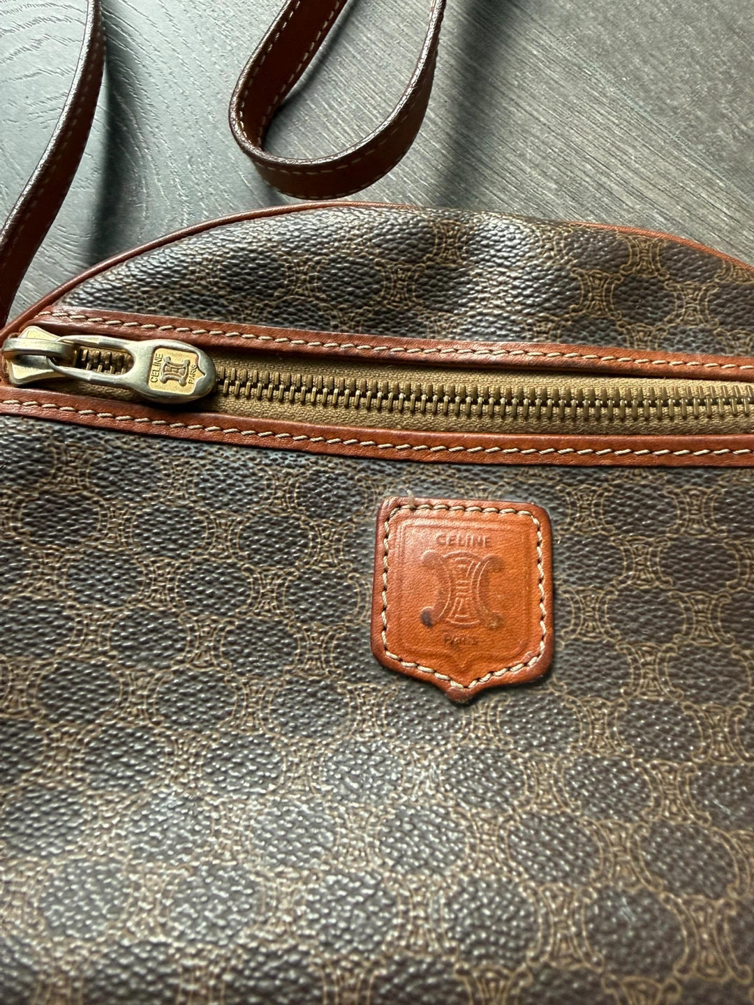 Celine Paris Monogram Crossbody Bag - photo 2