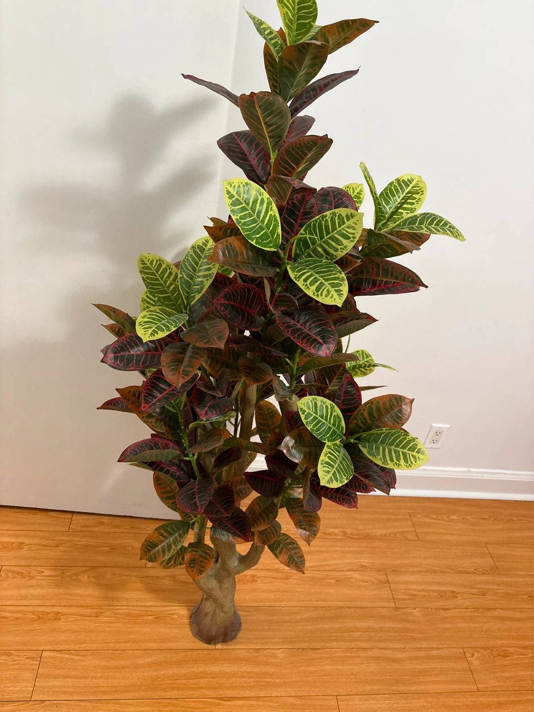 Artificial Croton Plant