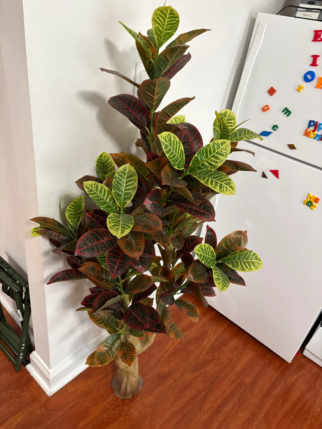 Artificial Croton Plant