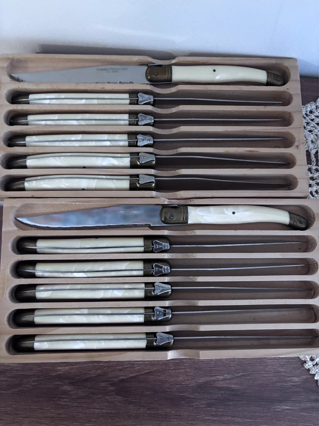 Laguiole Production Steak Knives Set