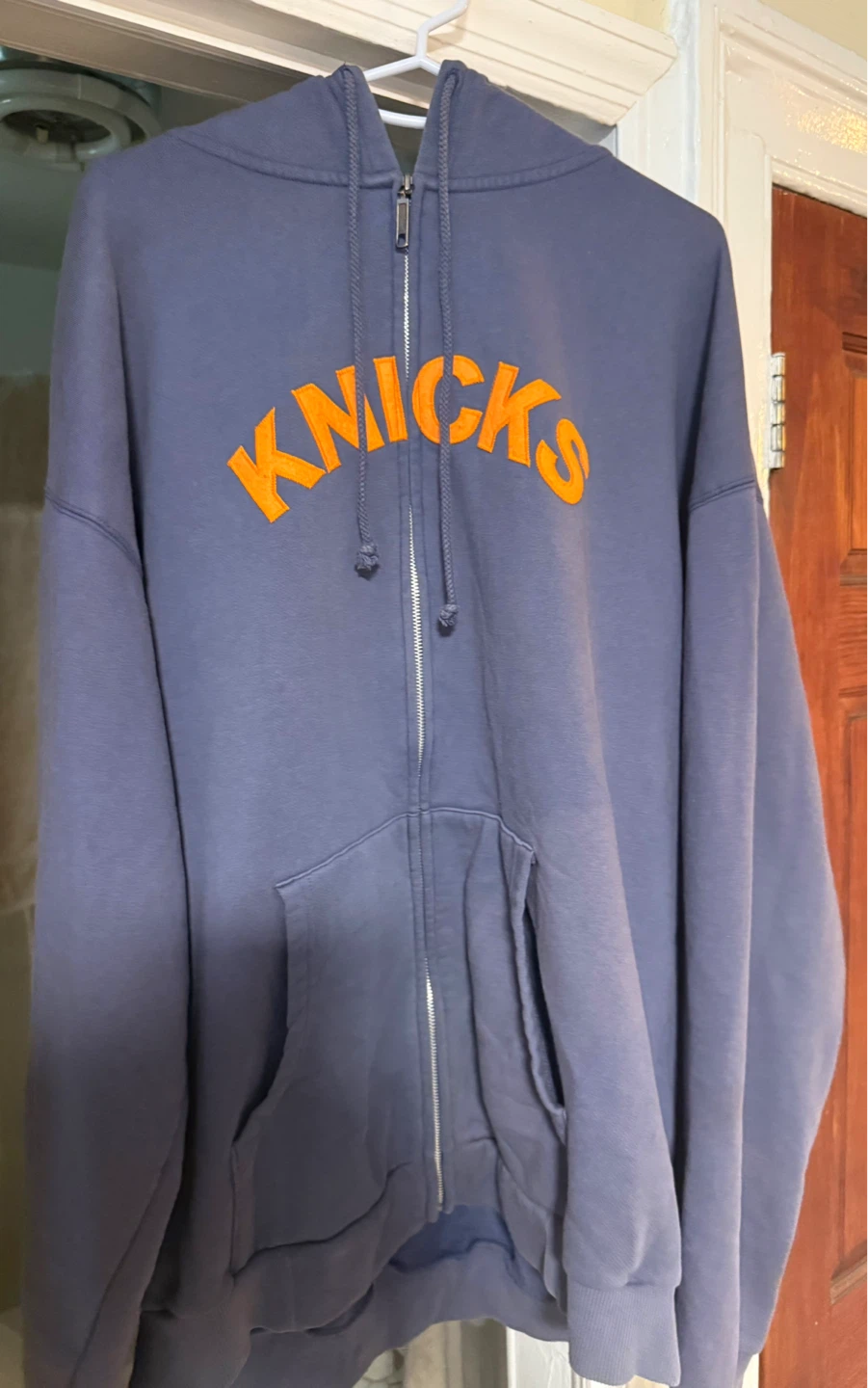 New York Knicks Vintage Moonlight Graham Hoodie Mens Size XL