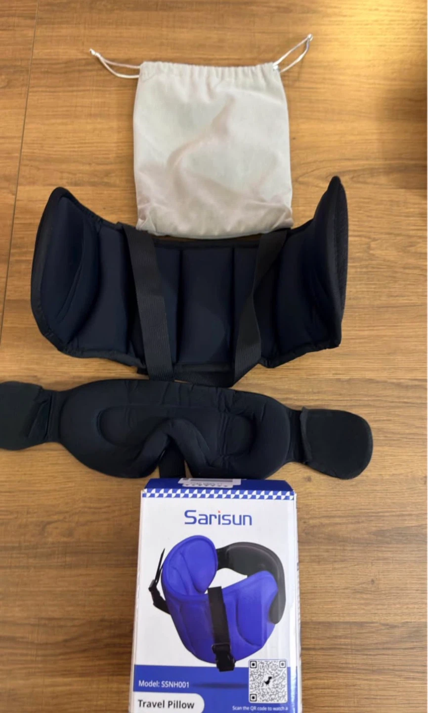 Brand New Travel Pillow and Eye Mask Set ⚽ - photo 5
