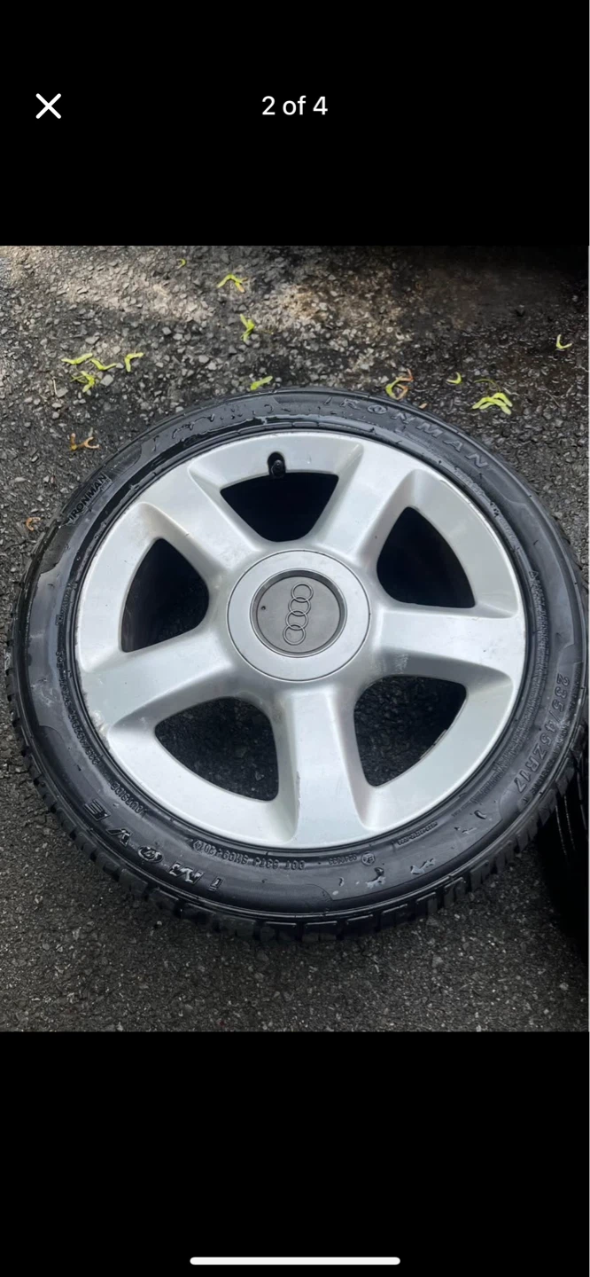 Audi tires with rims - photo 3