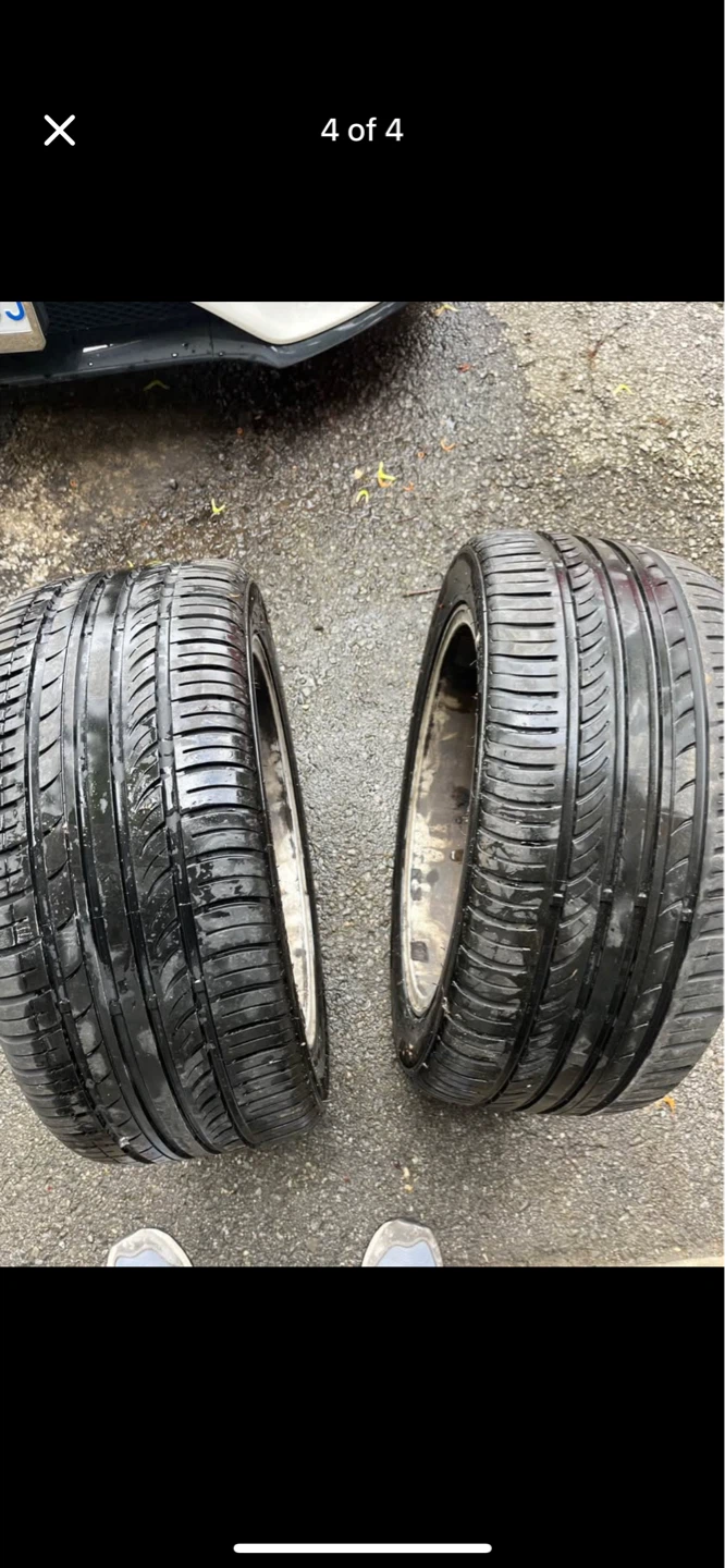 Audi tires with rims