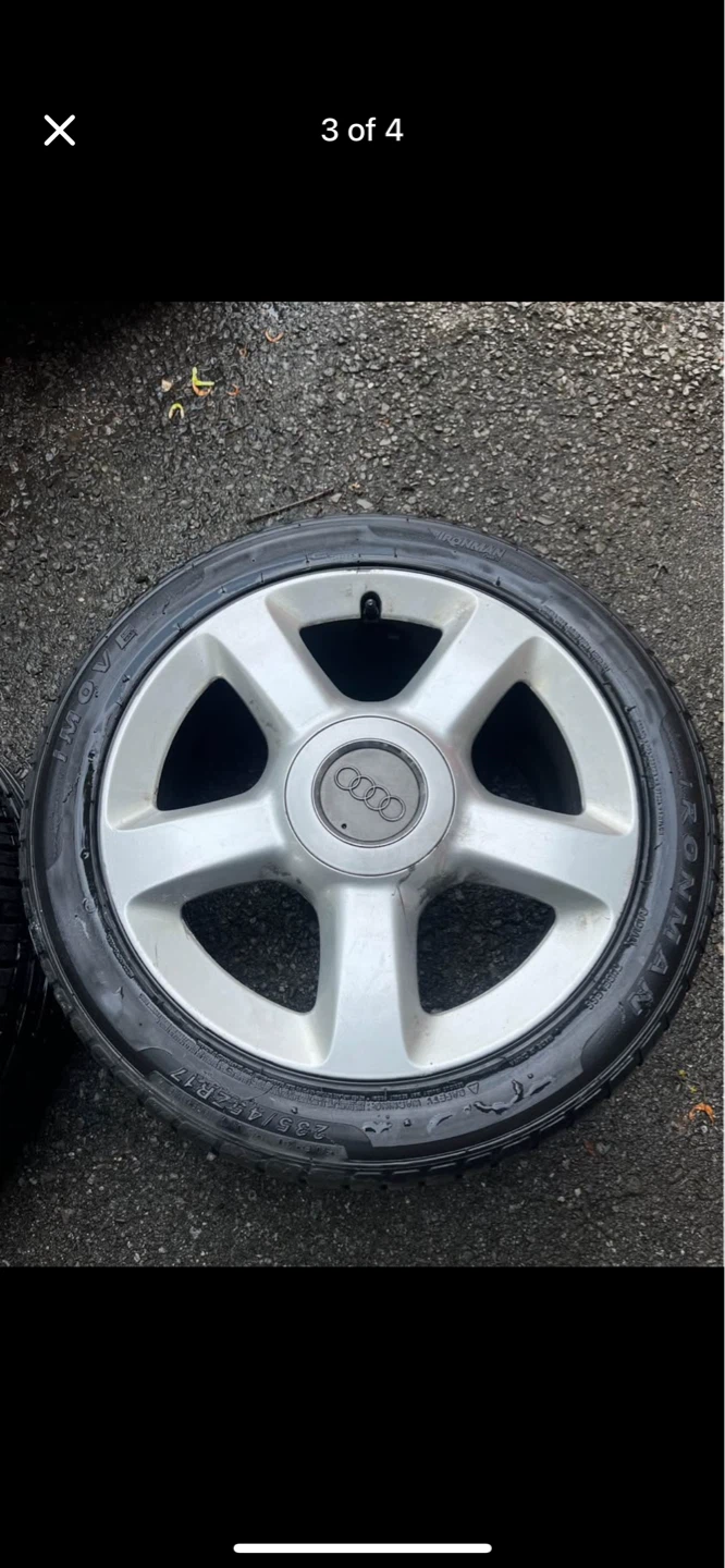 Audi tires with rims - photo 2