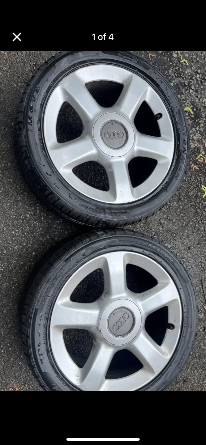 Audi tires with rims - photo 4
