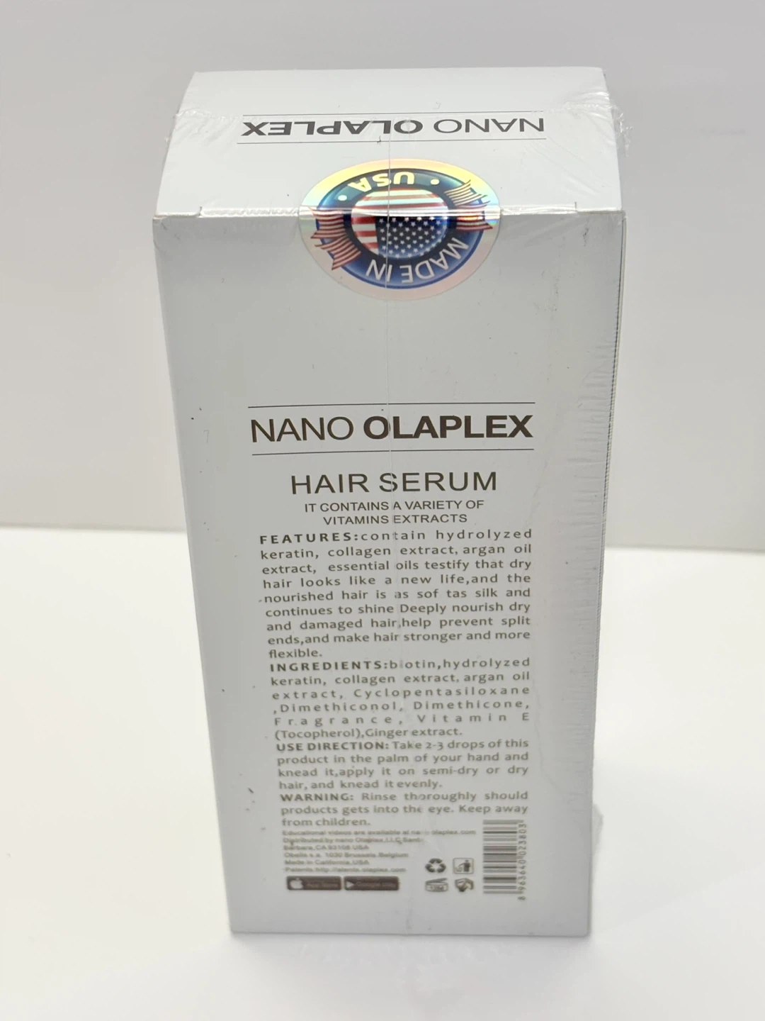 Nano Olaplex Hair Serum - Argan Oil - photo 3