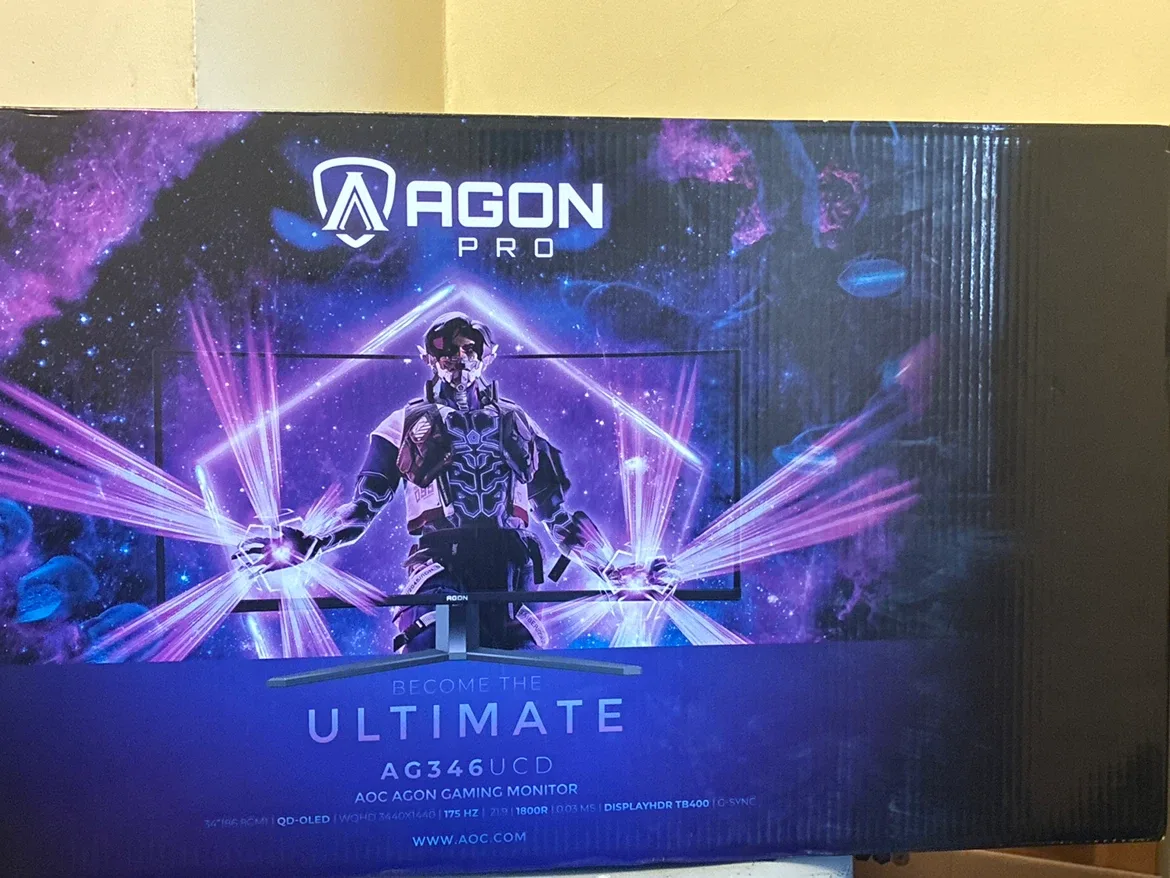 AGON PRO A G346 UCD AOC gaming monitor