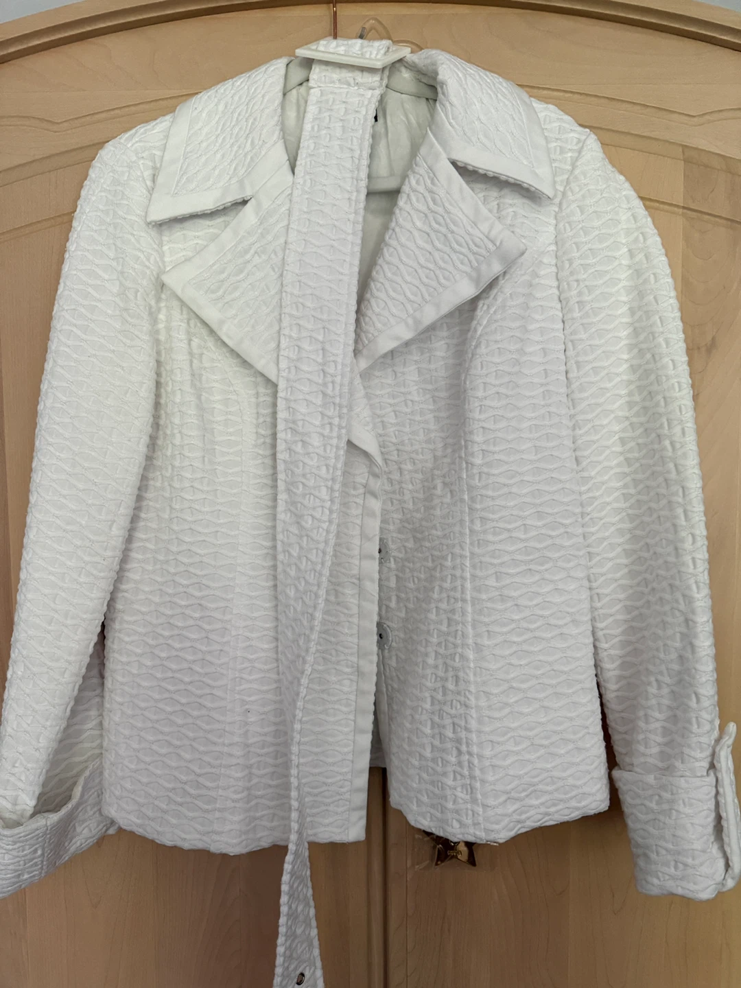 INC White Textured Jacket - photo 2