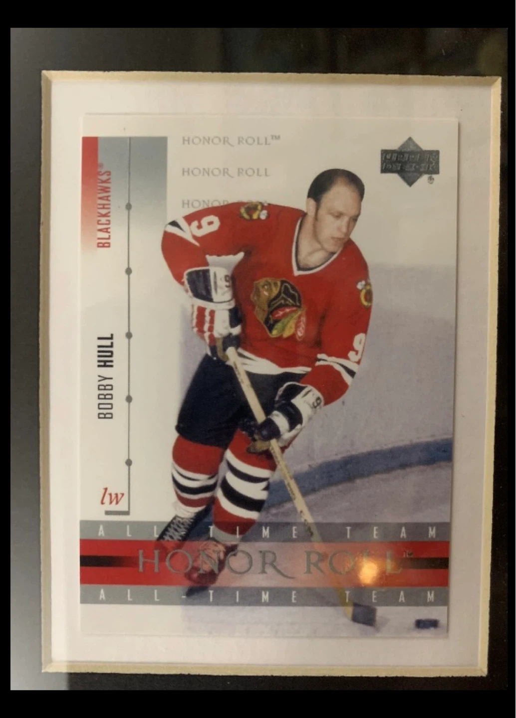 Bobby Hull Framed Hockey Memorabilia Display - photo 4